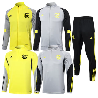 Fato De Treino De Manga Comprida 24/25 FLMG Todos Os Anúncio Camiseta Jersey De Futebol Masculino