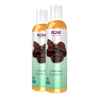 Kit 2x Óleo de Jojoba Now Foods 237 ml Orgânico Importado/Made in Usa