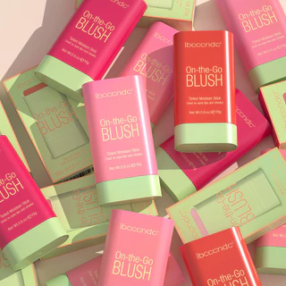 Ibcccndc Blush Stick Multi-Funções Natural Cheek Face Rouge Blusher Creme De Alta Renderização De Cor Duradouro Brilhante Para Maquiagem Feminina