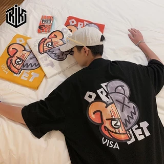 Camiseta Masculino Streetwear Oversized Plus Size Bem mal