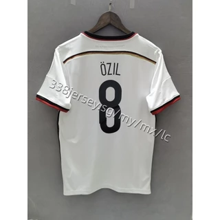 Camisa Retro 2014 Alemanha Jersey Football T-Shirt S-2XL XFVX