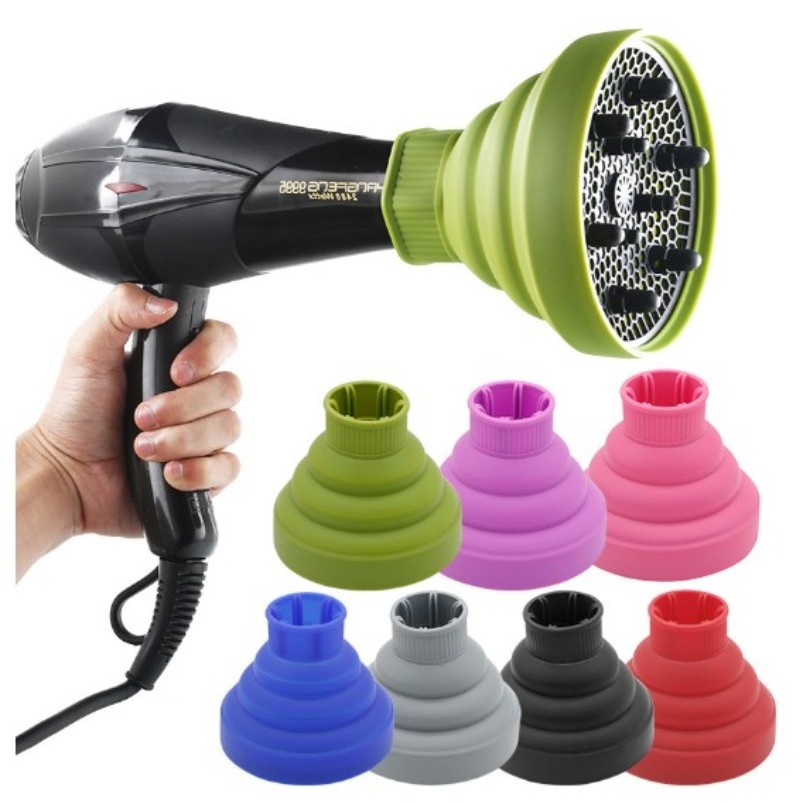 HOT Silicone Universal Curl Definindo O Secador De Cabelo Difusor De Ar