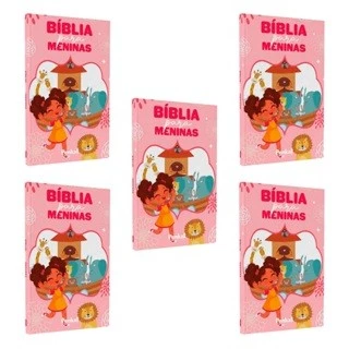 Kit 10 Bíblias Infantil da Menina