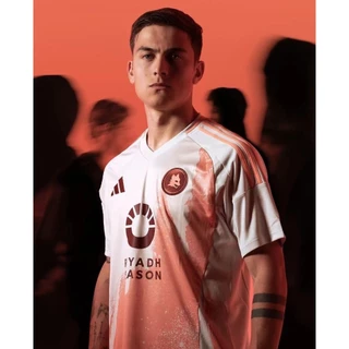A.S. Roma 2024/2025 Camisa esportiva dos homens novos fora XWOD