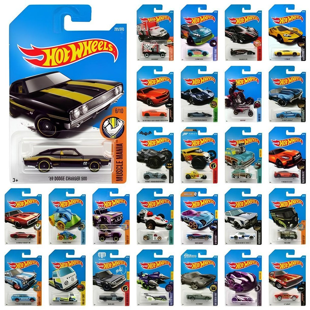 Carrinho de Ferro Miniatura Hot Wheels Vc Escolhe Mattel