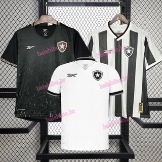 P-4GG cinza branco Home Away Third Camisa Botafogo 2024 Futebol