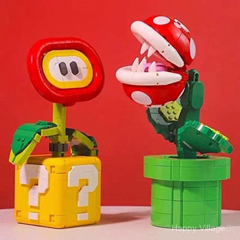 Super Mario Tree Chomper Flor Bouquet Perpétuo Decoração Home Planta ...
