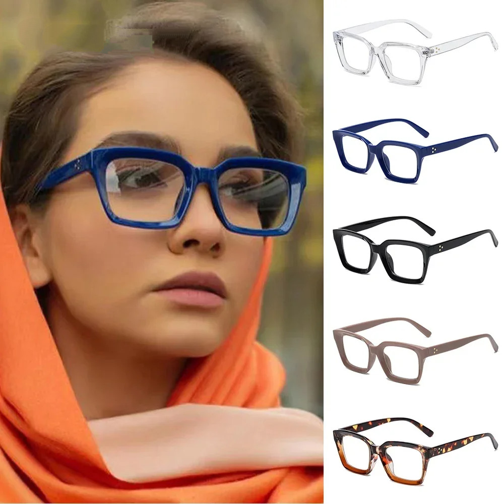 Occhiali Da Lettura Oversize Alla Moda Occhiali Da Vista Alla Moda - Foto 7