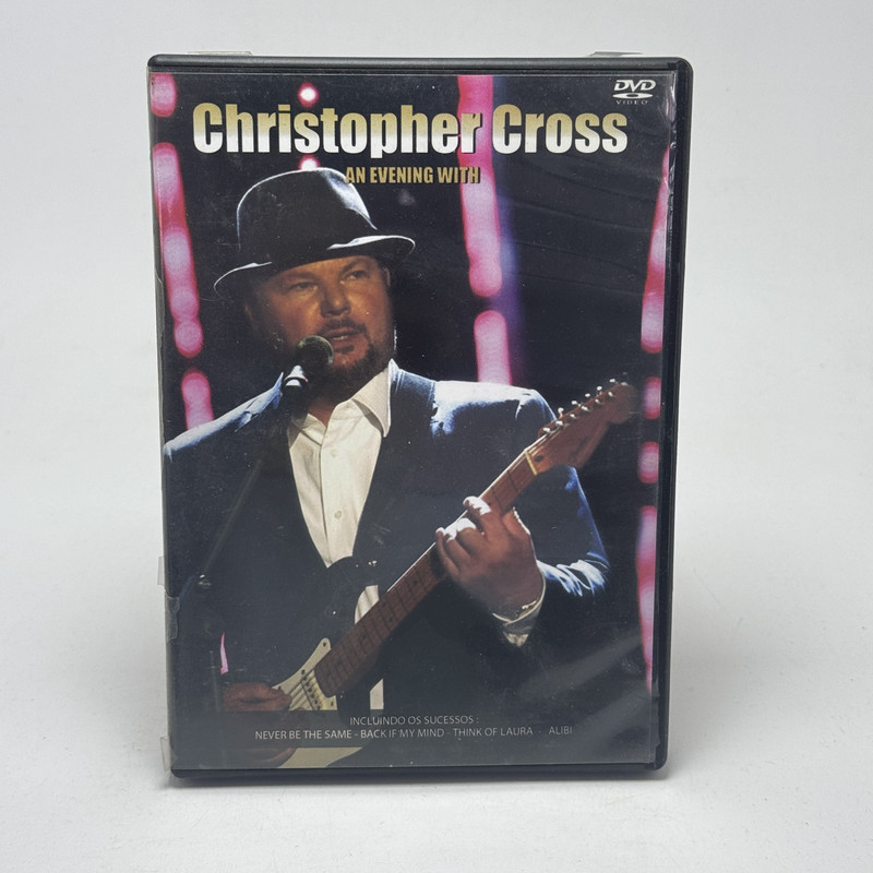 Dvd Christopher Cross - An Evening With | Shopee Brasil