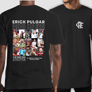 Camiseta Jogador Erick Pulgar Futebol Clube Bola Esporte Básica100% Algodão