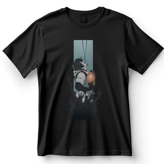 Camiseta Death Stranding - O Bebê e a Conexão com o Mundo Blusa Camisa 100% Algodão