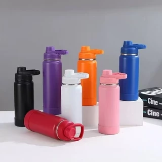 Garrafa térmica de 600/800ML capa protetora de silicone copo de água LINHA PREMIUM!