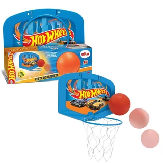 Cesta De Basquete C/Bola Hot Wheels 1327 - Elka