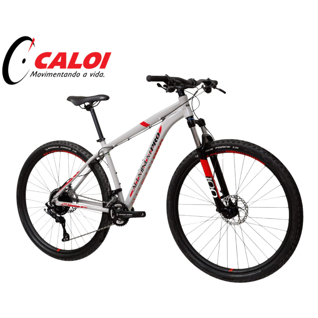 Bicicleta Caloi Aro 29 Aluminum 20 Velocidades Freio Hidráulico