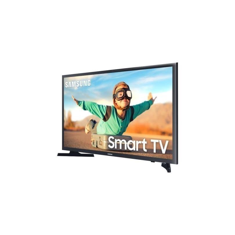 TV Samsung 32" LED Smart UN32T4300AGXZD Preta Bivolt Qualidade de Imagem e Funções Inteligentes