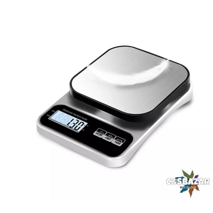 Balança Eletrônica Digital LCD Capacidade de 7kg - 1g Compacta e Eficiente para Comércio - DKL