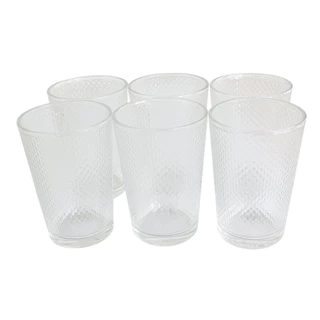 Kit 6 Copos de Vidro 200ml Arizona Transparente