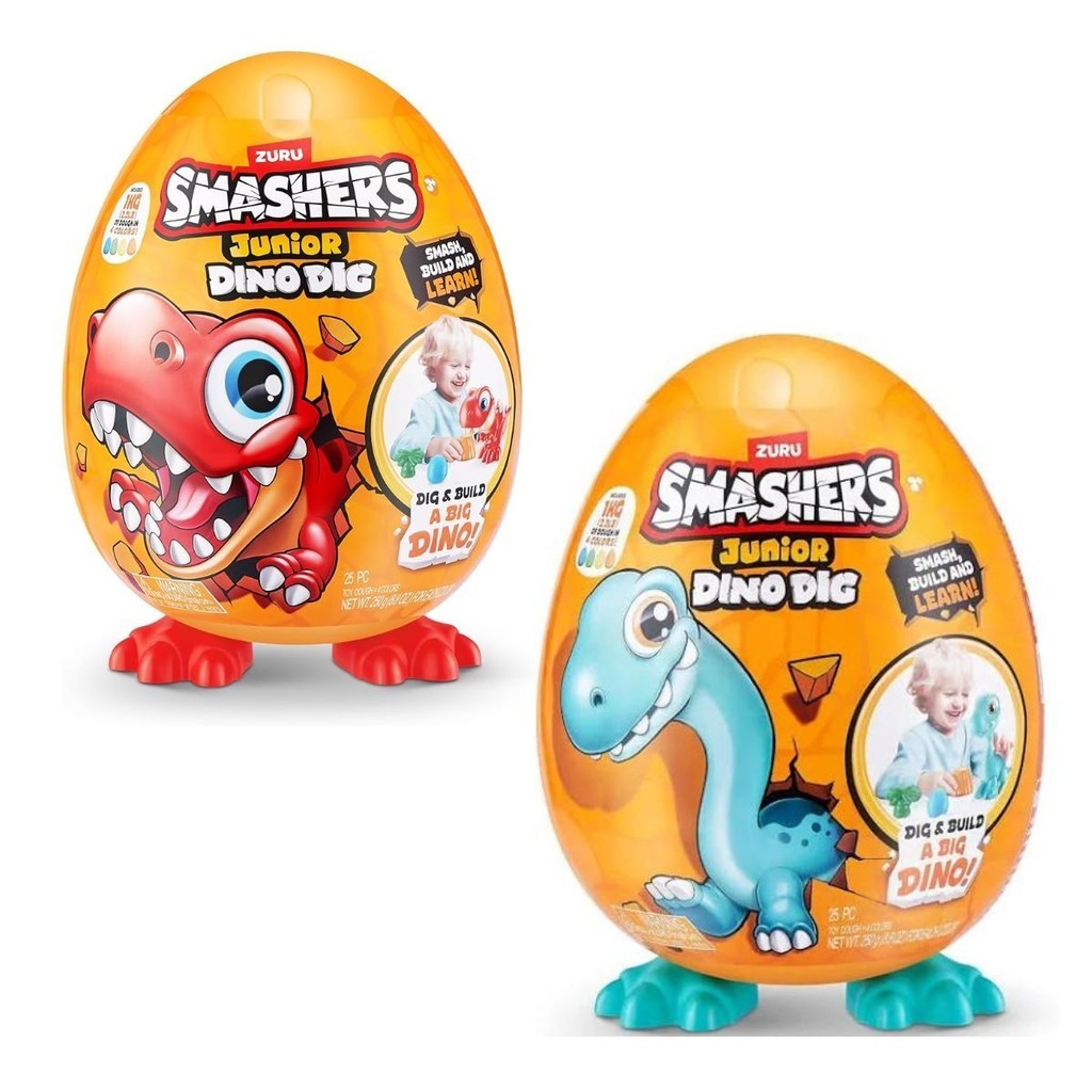 Ovo Dinossauro Smashers Junior Dino Dig Series 1 Grande | Shopee Brasil