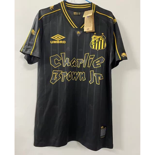 Camisa de futebol preto 24-25