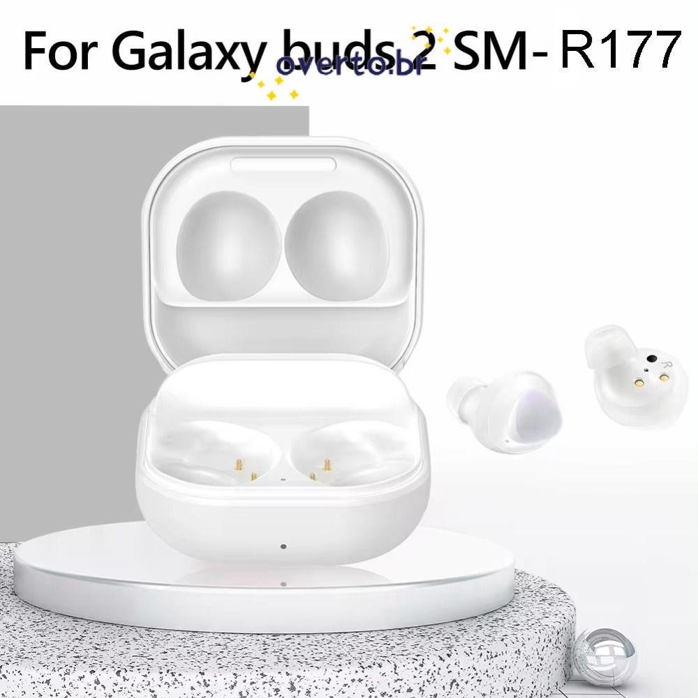 Caixa De Carga Para Fone De Ouvido Sem Fio OVERTO , 450mAh Com Ferramenta Carregadora De Cabo , Fonte De Alimentação Substituível Premium Tipo C Galaxy Buds 2 SM-R177