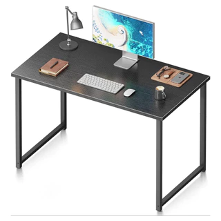Mesa Escrivaninha Preta Industrial 90 CM Moderna Home Office Escritorio Quarto Estudo Super Moderna