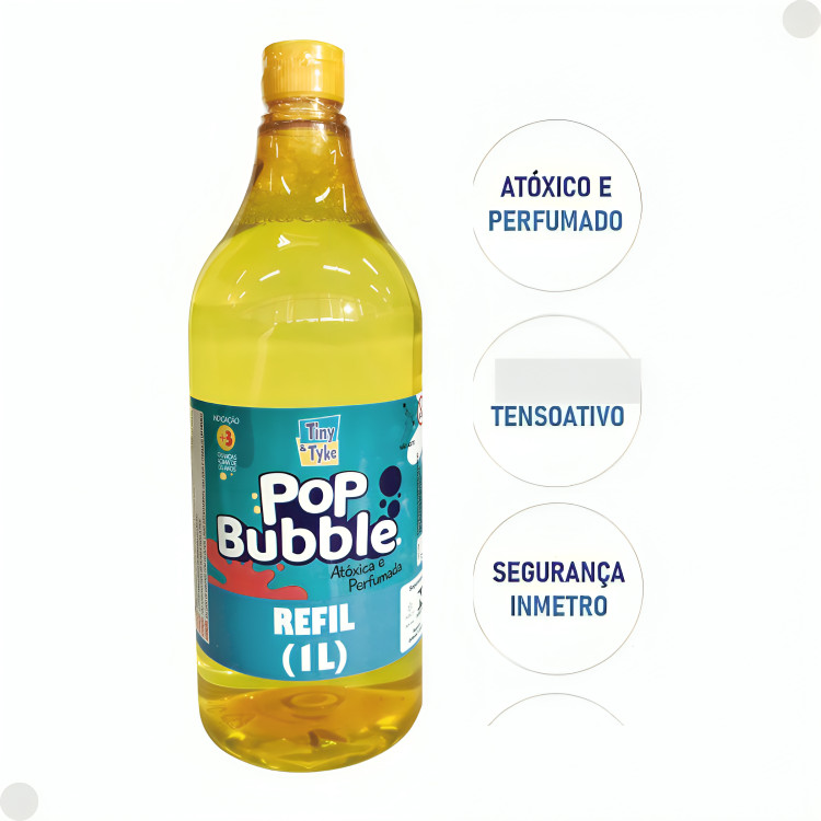 No.051★ツネミ限定★IL BUBBLEバブル★pop-x★★ Kit Pop Bubble X Refil 1 Litro DBL-715 - Tiny & Tyke | Shopee Brasil