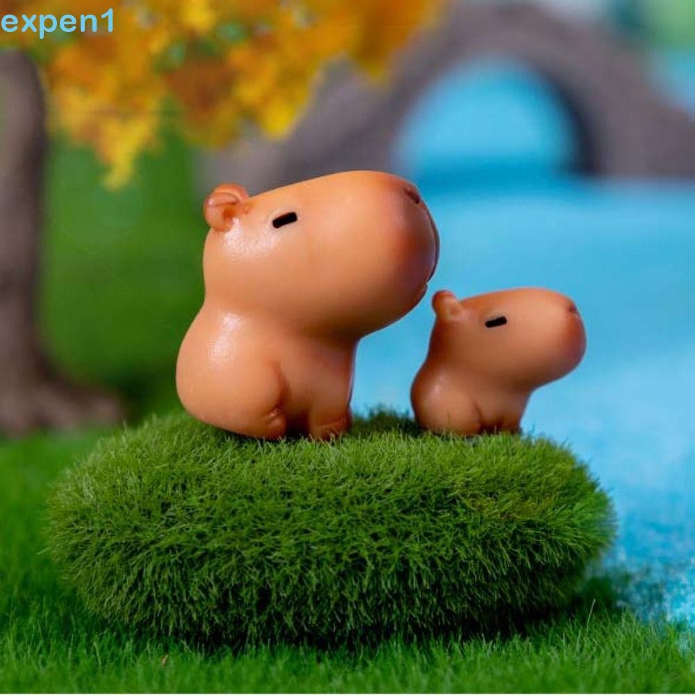 EXPEN Simulação Modelo Capibara , Animais Capivara Figura Brinquedos , Desenho Animado