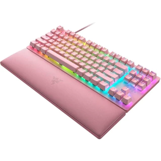 Teclado Razer Huntsman V2 TKL - Óptico (Red Switch) Quartz - RZ0303942100R3U