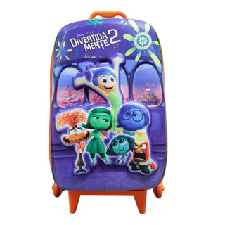 Mala Escolar Rodas Infantil Divertidamente Interativa 3D em Oferta na Shopee