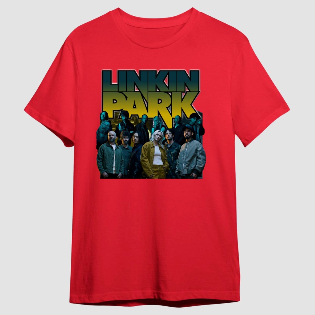 Camiseta Linkin Park From Zero World Tour Brasil Integrantes
