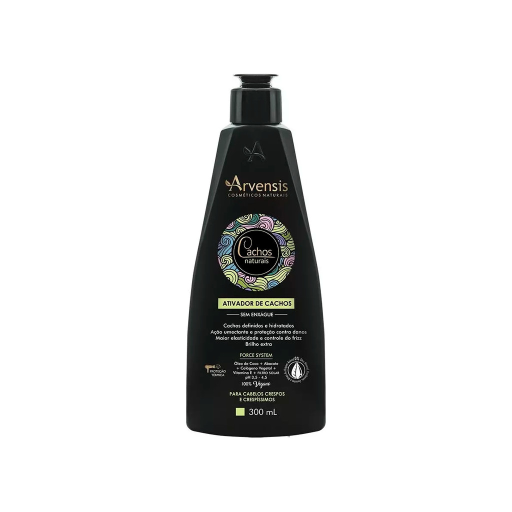 Arvensis - Ativador De Cachos Crespos E Crespissimos 300ml