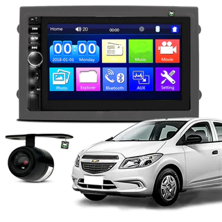 Kit Central Multimidia Espelhamento Android Ios Prisma 2012 13 14 15 16 17 18 2019