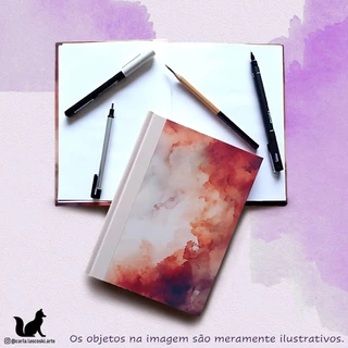 Sketchbook Brochura A5 14,8cm x 21cm- Folha 90g Offset