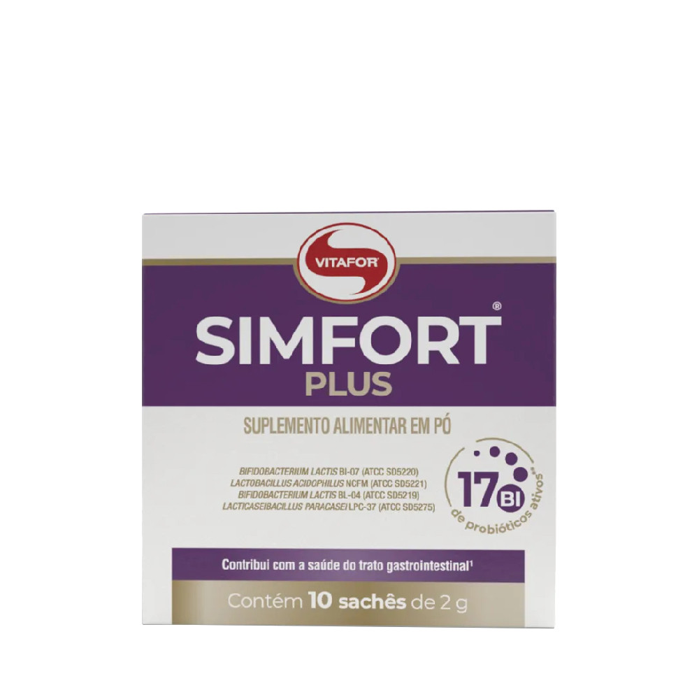 Simfort Plus (10 sachês) Vitafor | Shopee Brasil