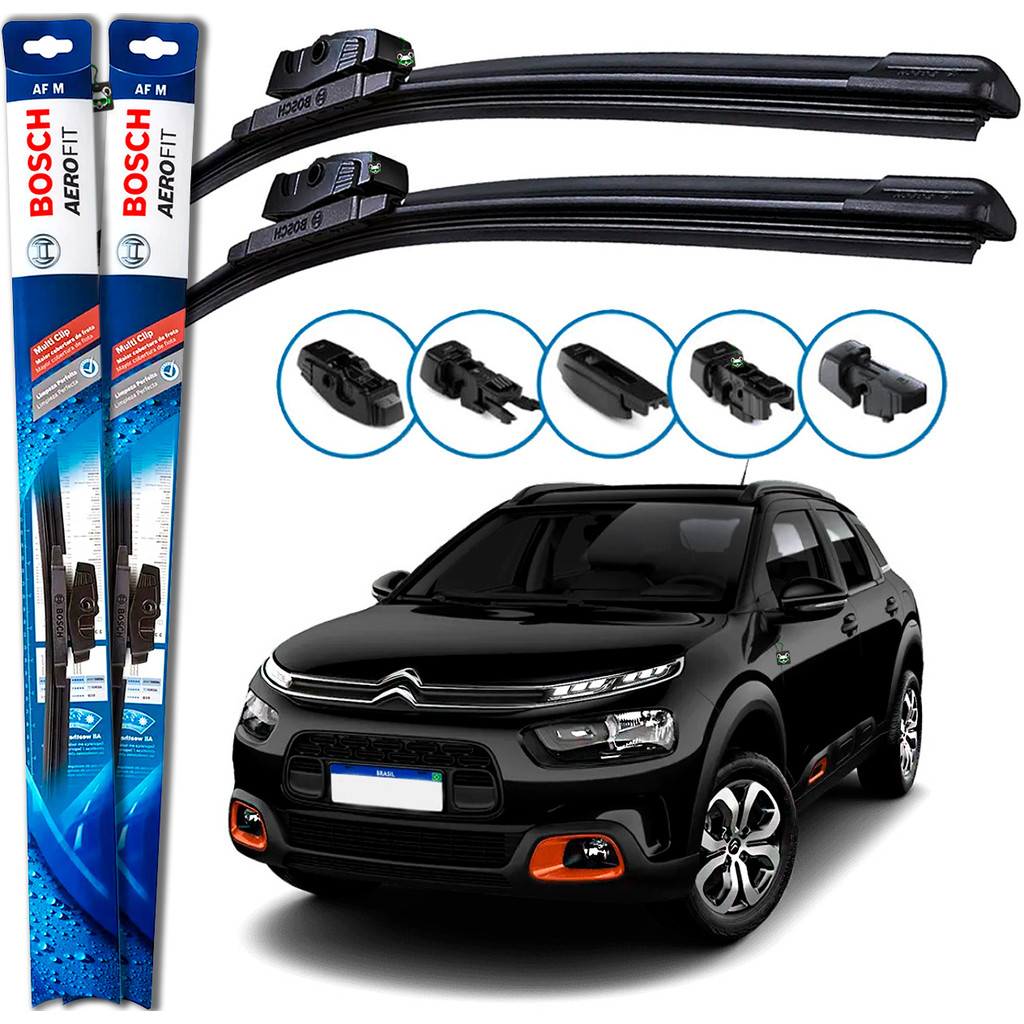 Par Palheta Limpador Parabrisa C4 Cactus 2019 2020 2021 2022 2023 2024 ...