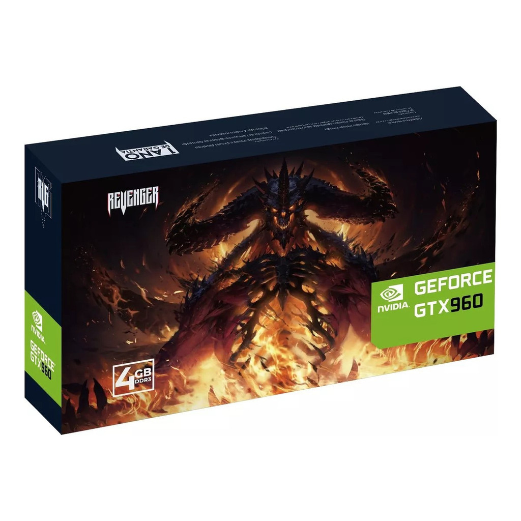 Geforce Gtx 960 4gb Ddr5: Jogue Com Alta Performance | Shopee Brasil