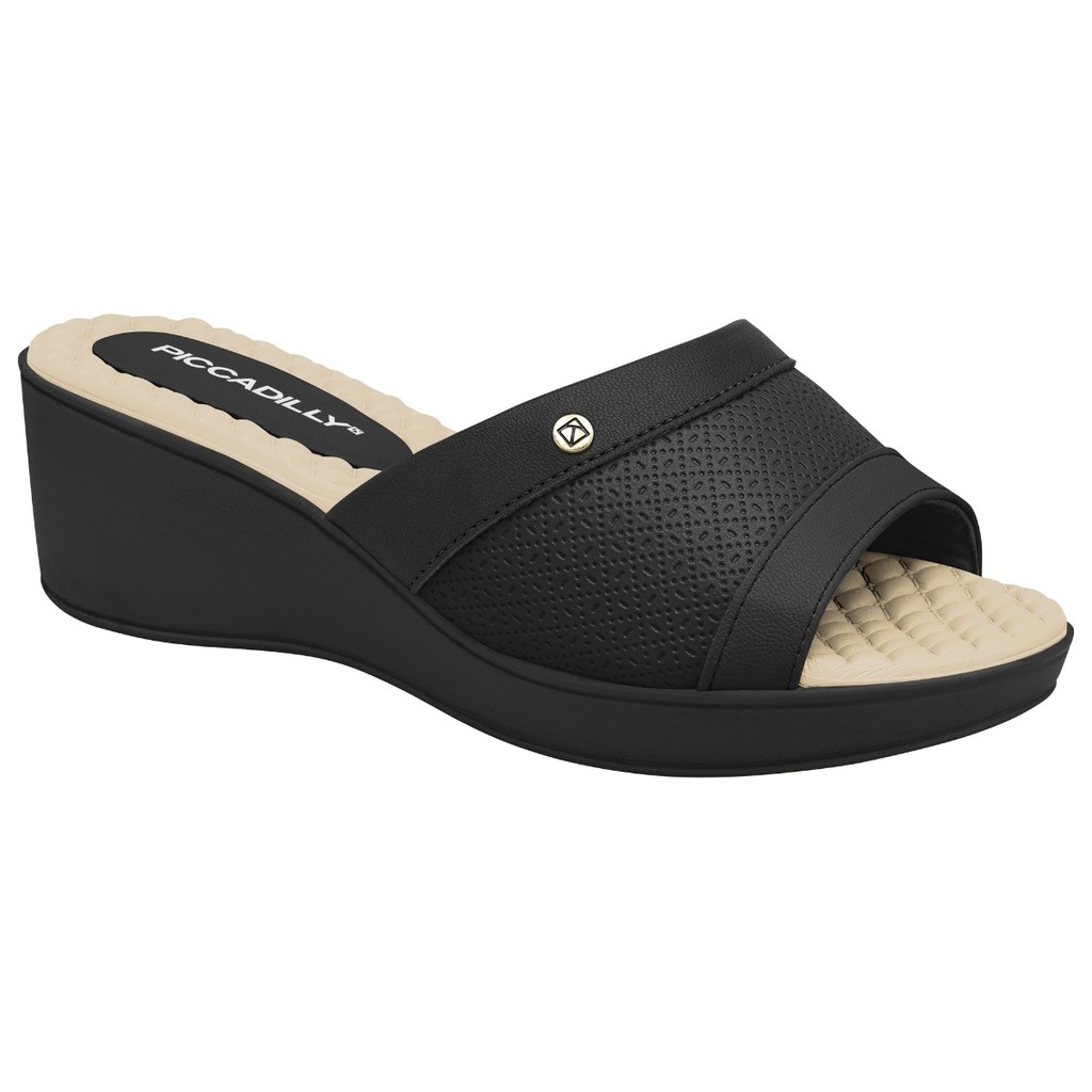 Tamanco Feminino Piccadilly Cecilia 540404 Anabela Shopee Brasil
