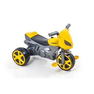 Triciclo Passeio Infantil Amarelo Com Pedal Menino em Oferta na Shopee