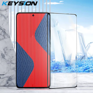 KEYSION Vidro Temperado Cobertura Total Para OPPO Reno 12 Pro 5G A60 A3 Película Protetora De Tela HD Realme GT 6 6T Neo 6 SE C65