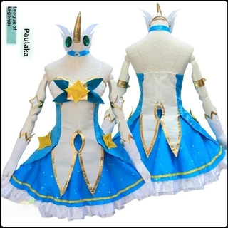 【SenSen Cosplay】 Herói Magia Menina Lol Csplay Estrela Mãe Suolaka Cos Traje Jogo