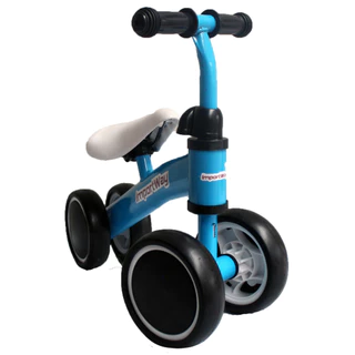 Triciclo Balance Andador sem Pedal Equilibrio Menino Menina Cor Azul - Importway em Oferta na Shopee