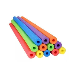 Kit 6 Boia Macarrão Espaguete Flutuador Para Piscina Praia Flexível Versátil Resistente