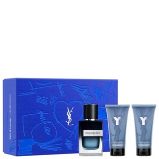 Kit Perfume Masculino Y de Yves Saint Laurent Edp 60 Ml e After Shave 50ml e Shower Gel 50ml