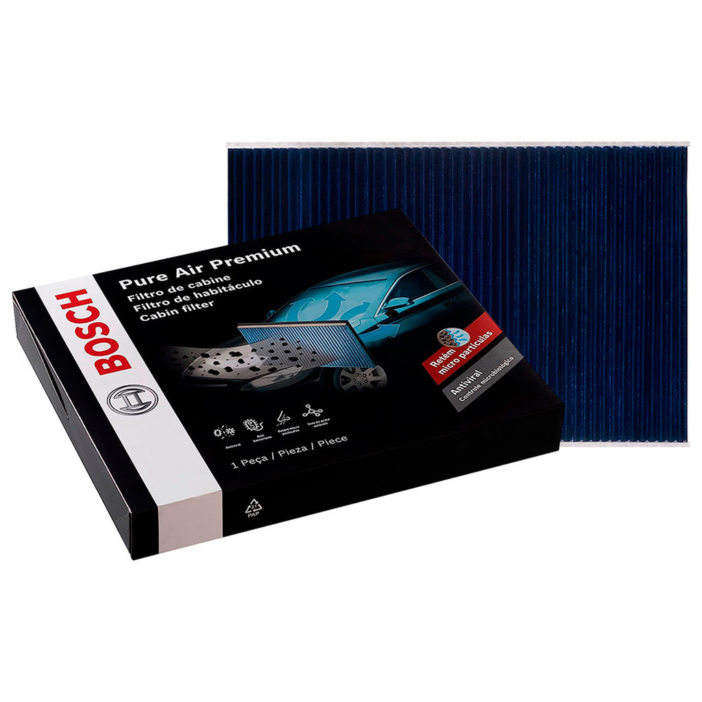 Filtro Cabine Antiviral Premium Bosch Yaris 2018 a 2024