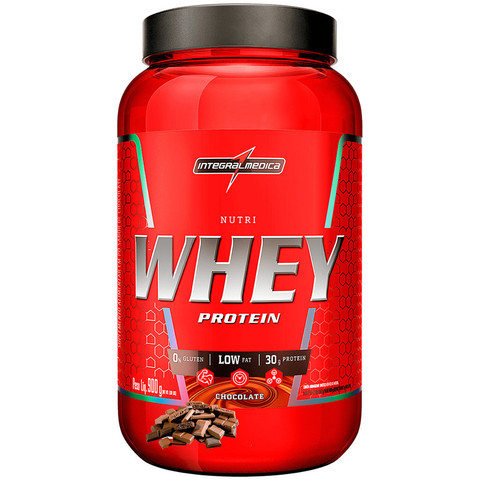 Nutri Whey Protein 900g Pote Integralmedica — foto 1 — Achou Levou Brasil