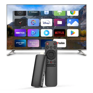Mini receptor de TV inteligente Set Top Box, Android 10, 4K HD, 2G, 16G, 2.4G, 5G, WiFi duplo, H.265 Media Player