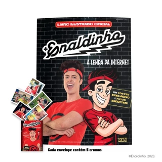 KIT ALBUM DO ENALDINHO + 50 FIGURINHAS - PIXEL