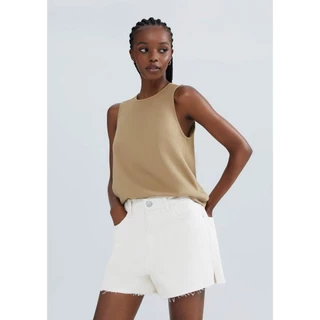 Shorts Feminino Cintura Média Em Sarja Hering