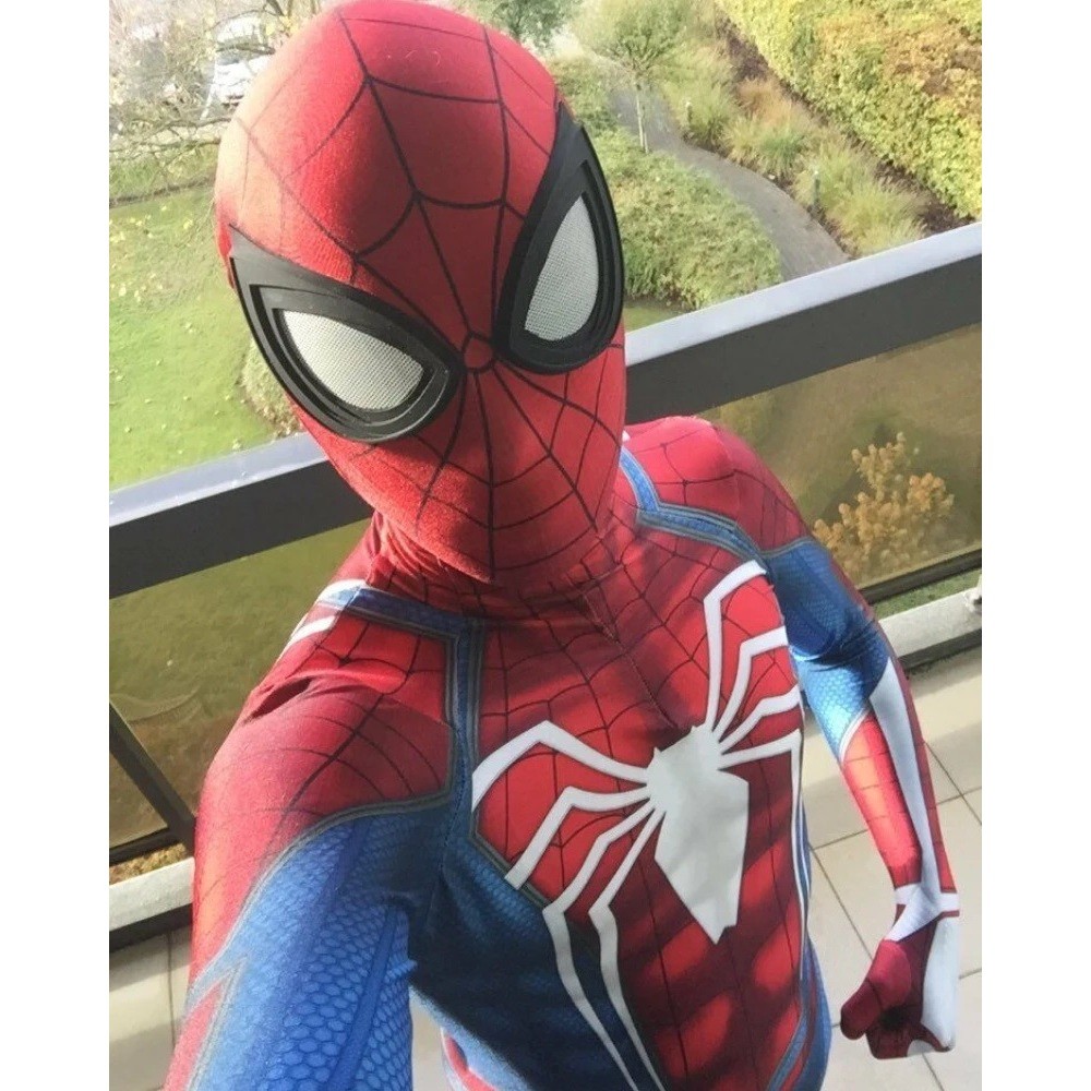 Fantasia Cosplay Homem Aranha PS4 PS5 GAME versões Para Festas