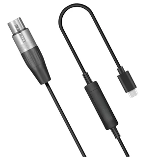 Saramonic Cabo de interface microfone XLR fêmea para USB-C